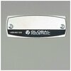 Global Industrial Double Tier Locker, 12x18x36, 2 Door, Unassembled, Gray 652078GY